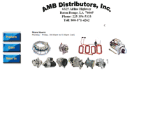 Tablet Screenshot of ambdistributors.com